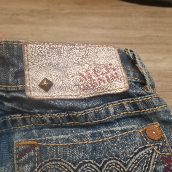 Mek denim women's zanzibar cigarette distressed jeans - Picture 12 of 16